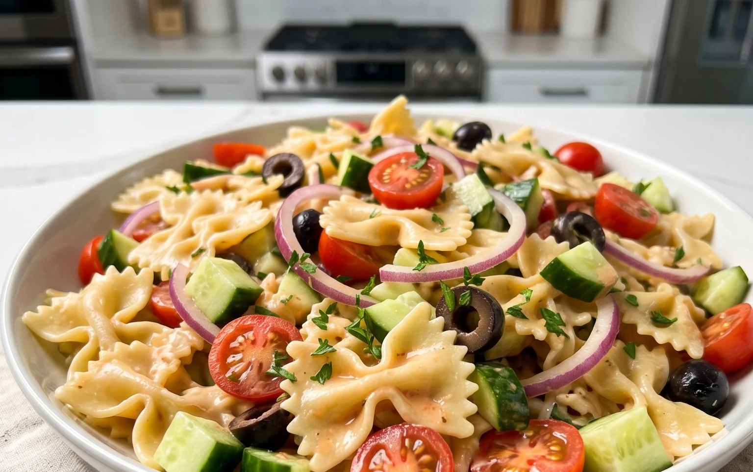 French Dressing Pasta Salad