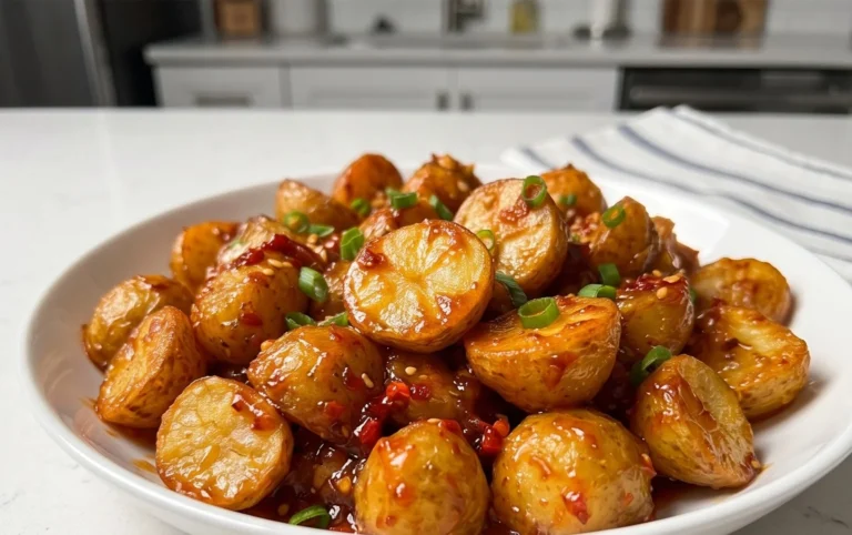 Crispy Honey Chilli Potatoes