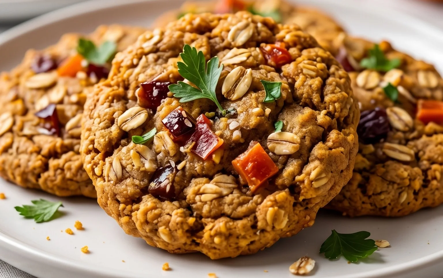 Sweet Potato Oatmeal Cookies