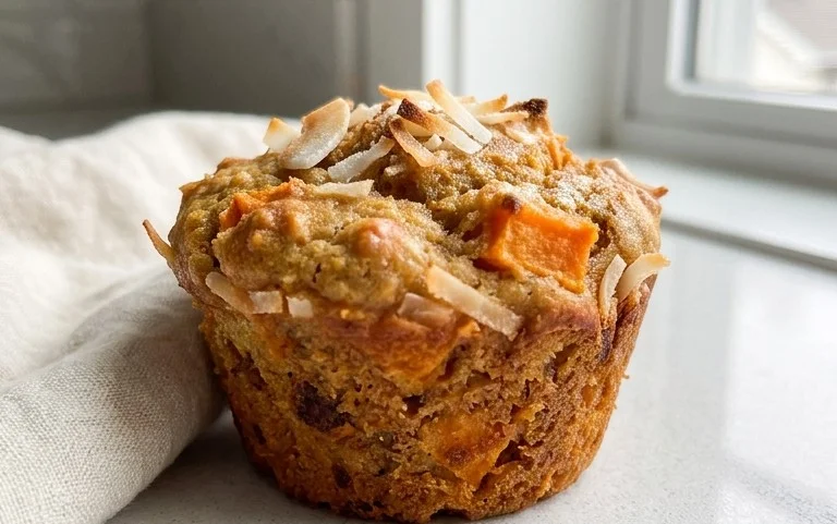 Anti-Inflammatory Coconut and Sweet Potato Muffin Recipe