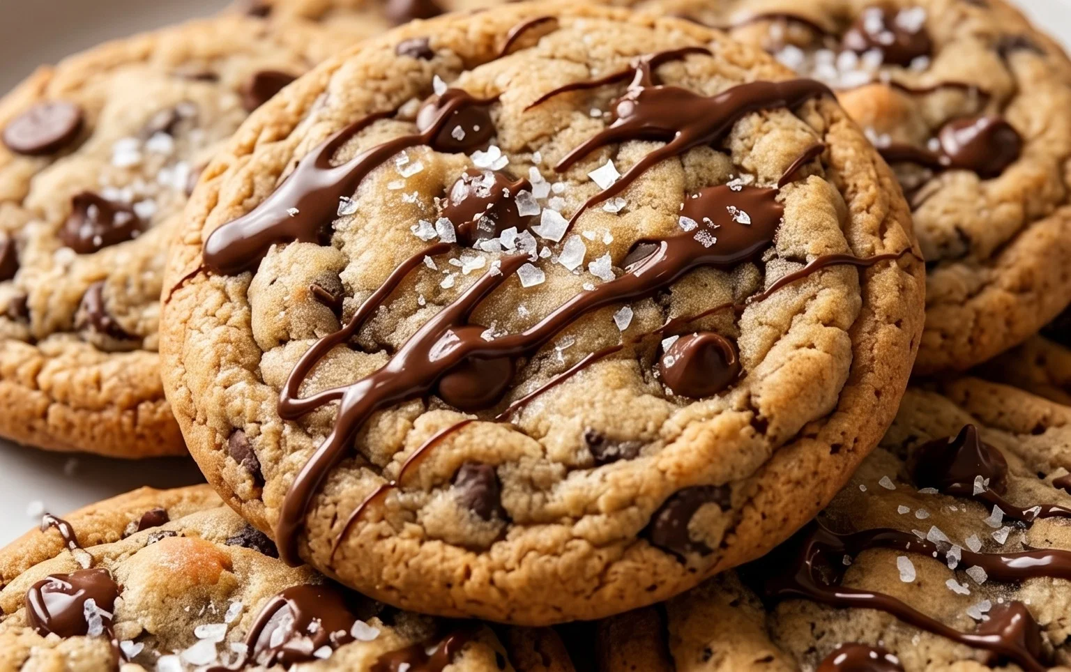 Crispy and Chewy Chocolate Chip Cookies
