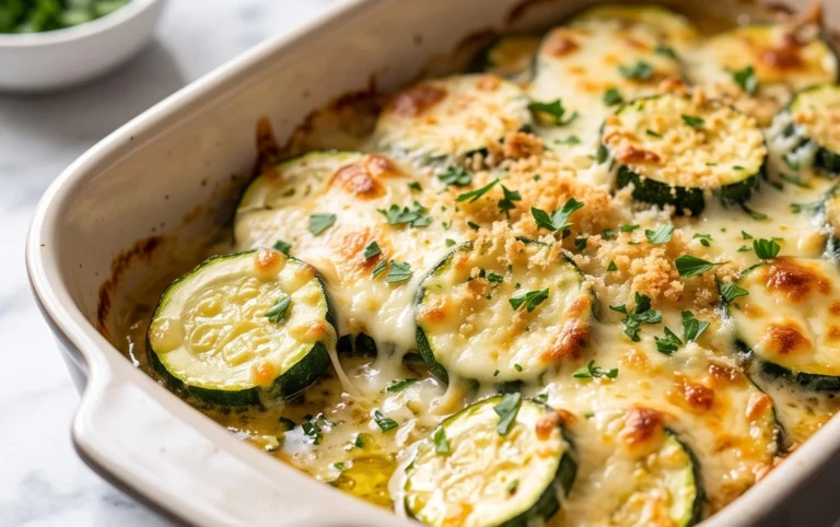 Baked Zucchini and Cheese