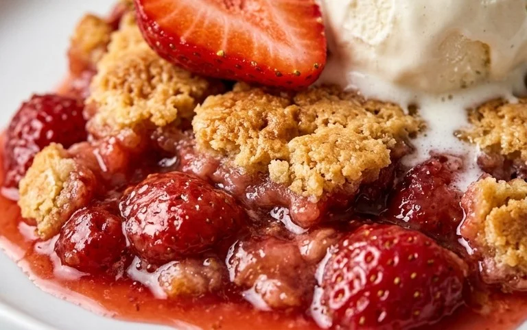 Strawberry Cobbler
