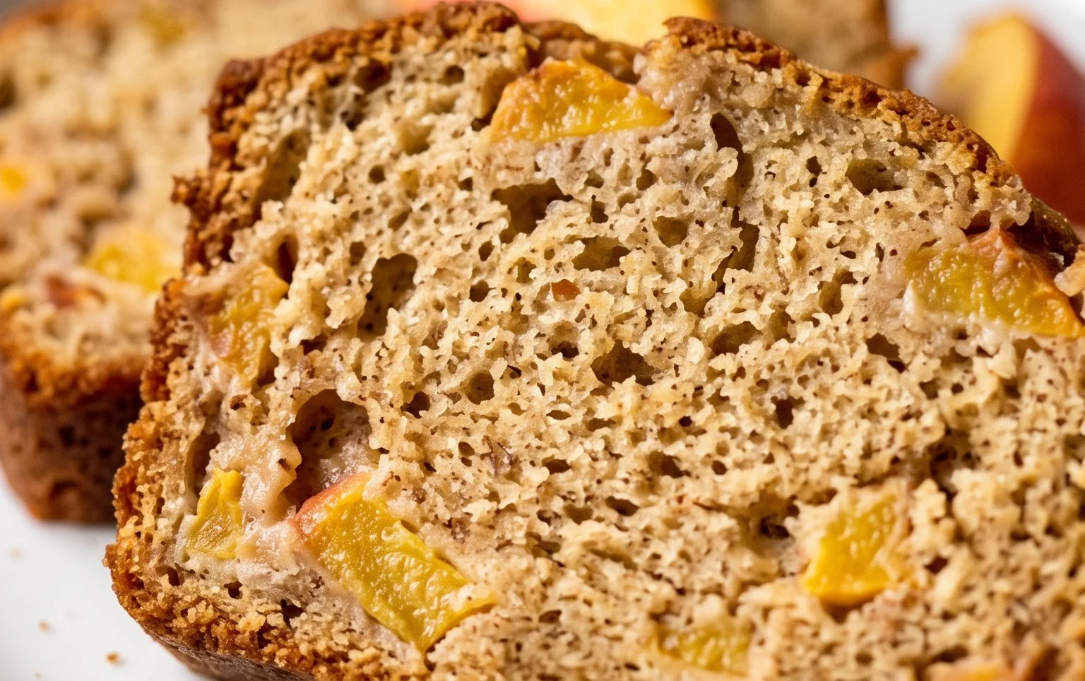 Spiced Peach Bread