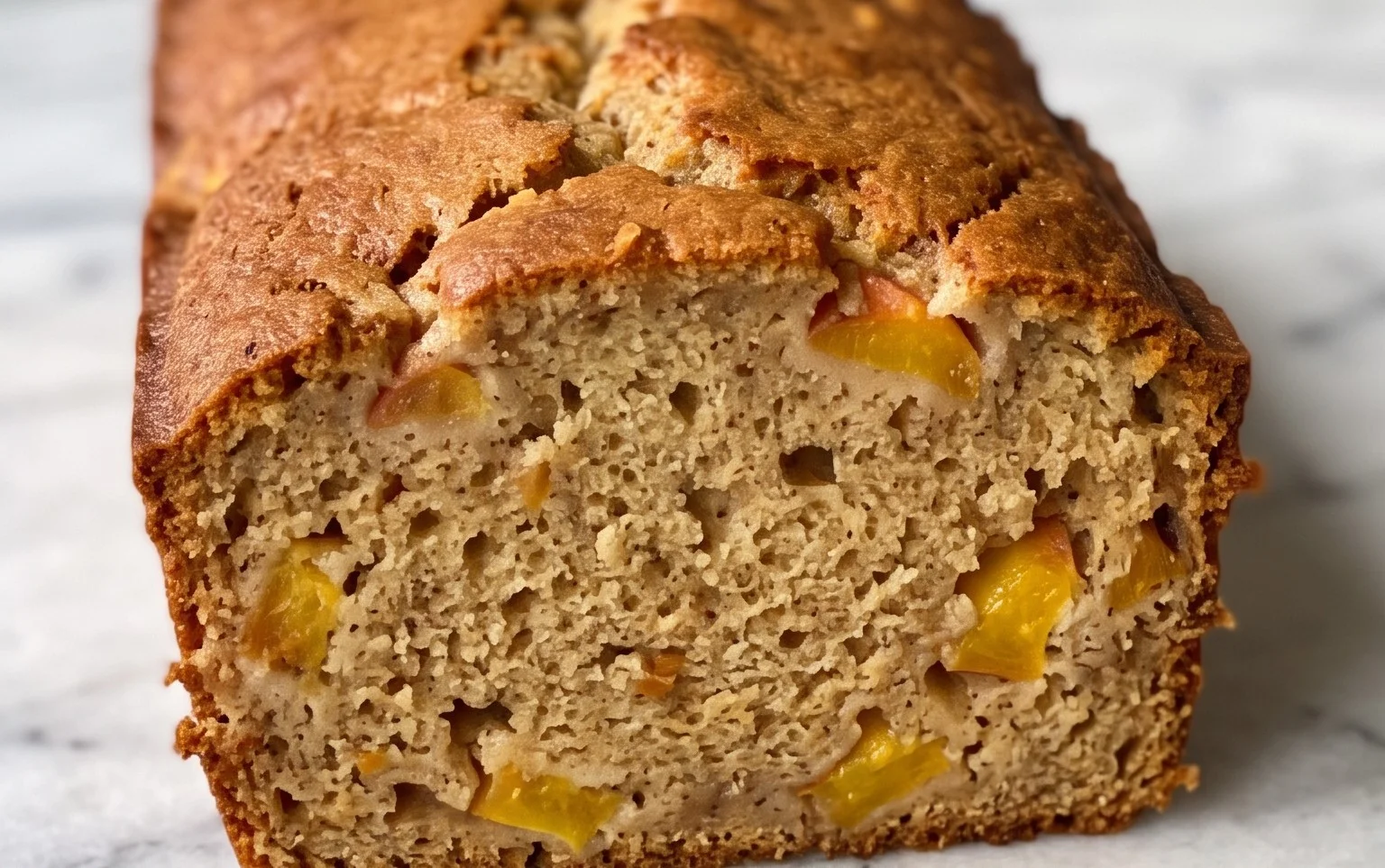 Spiced Peach Bread
