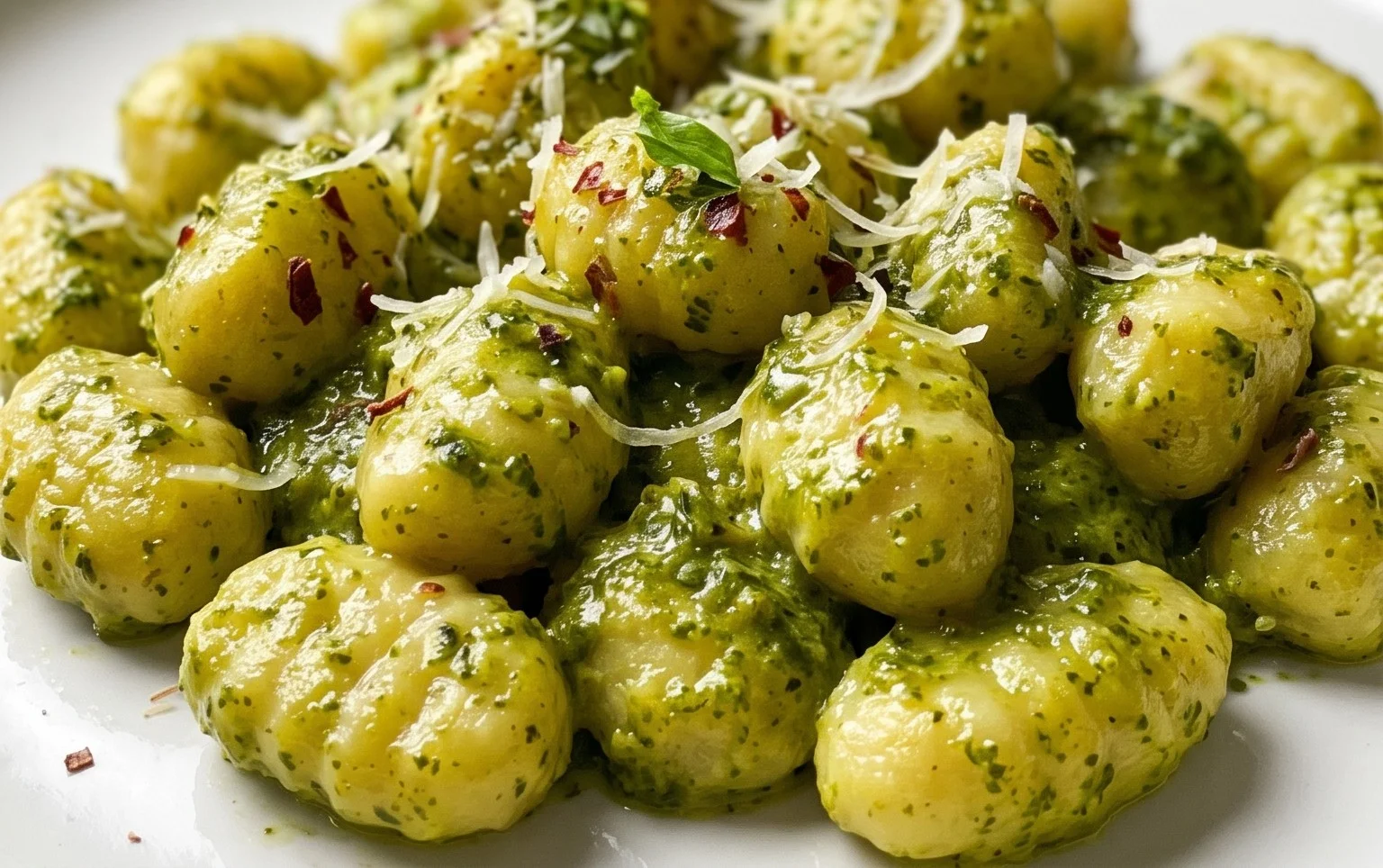 Creamy Pesto Gnocchi