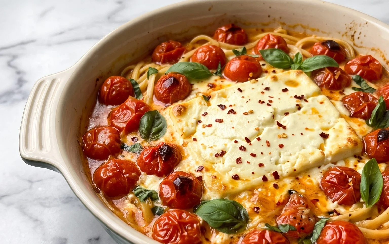 BAKED FETA PASTA