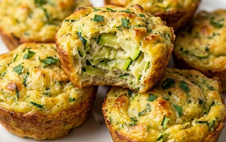 Zucchini Garlic Bites