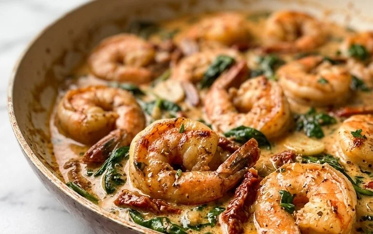 Tuscan Shrimp (One-Pan, 30-Minute Dinner)