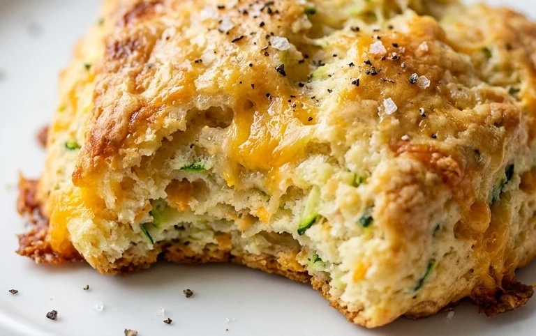 Zucchini Cheddar Scones