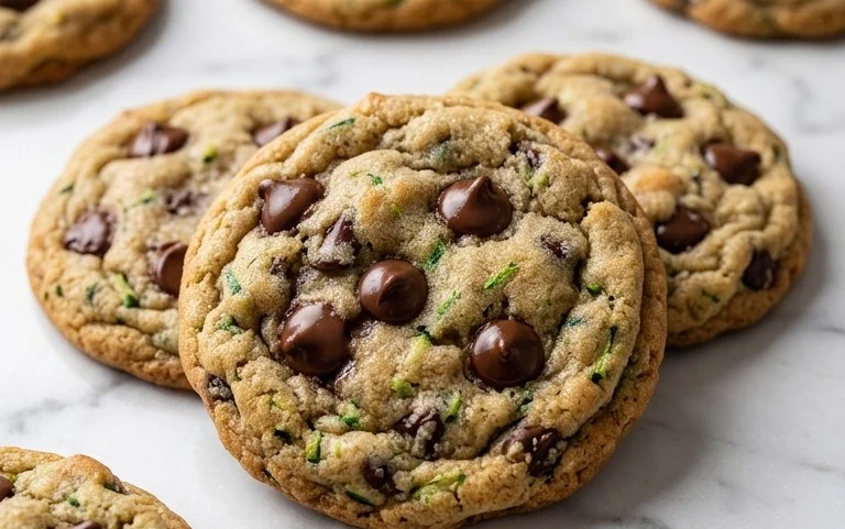 Zucchini Chocolate Chip Cookies