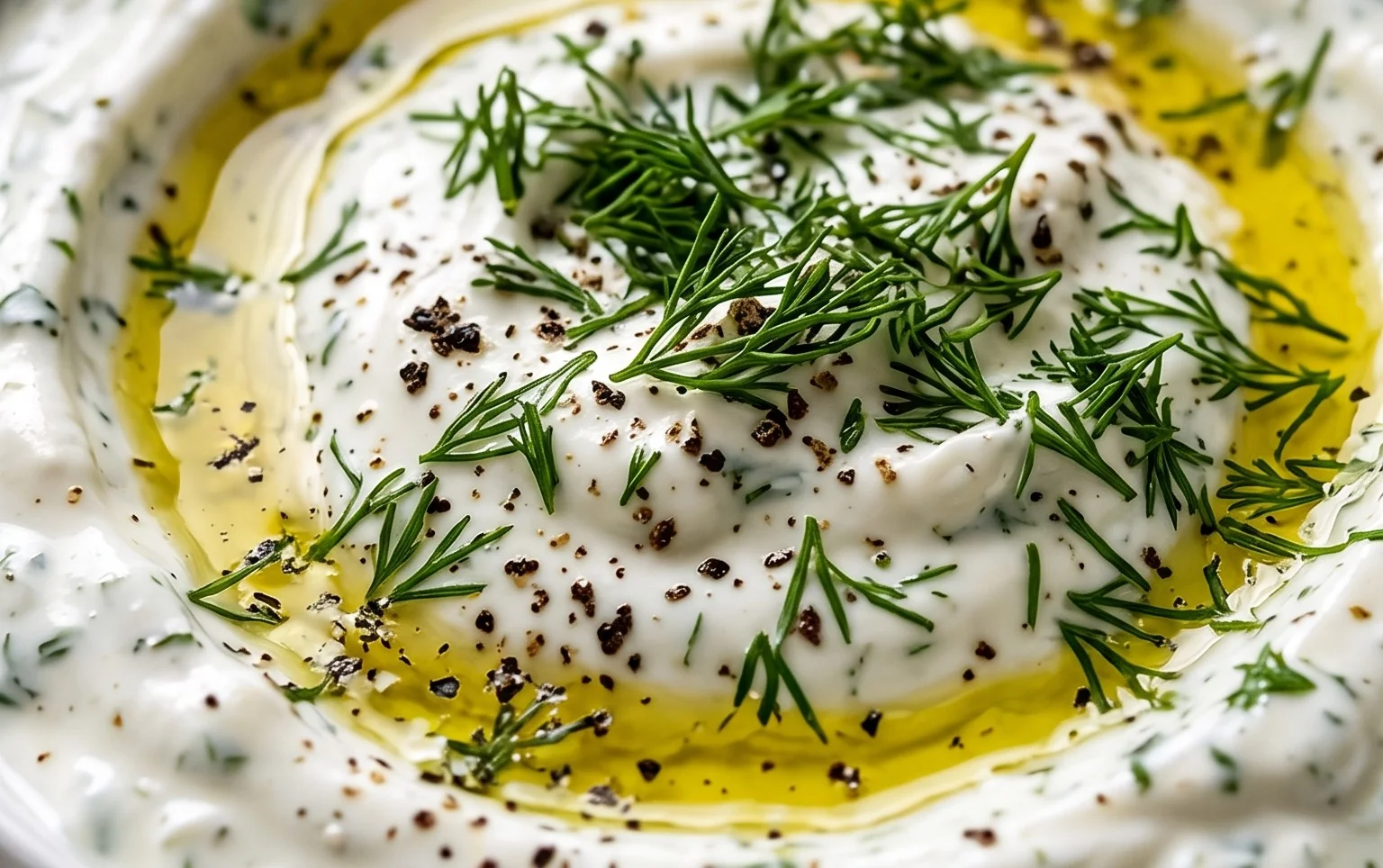 Cucumber Dip with Sour Cream and Dill