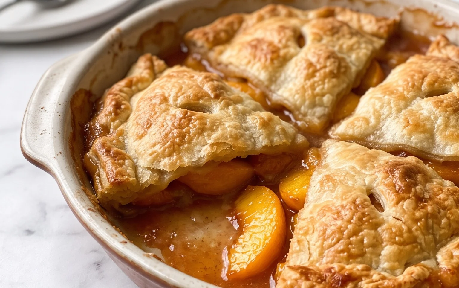 Peach Dumplings