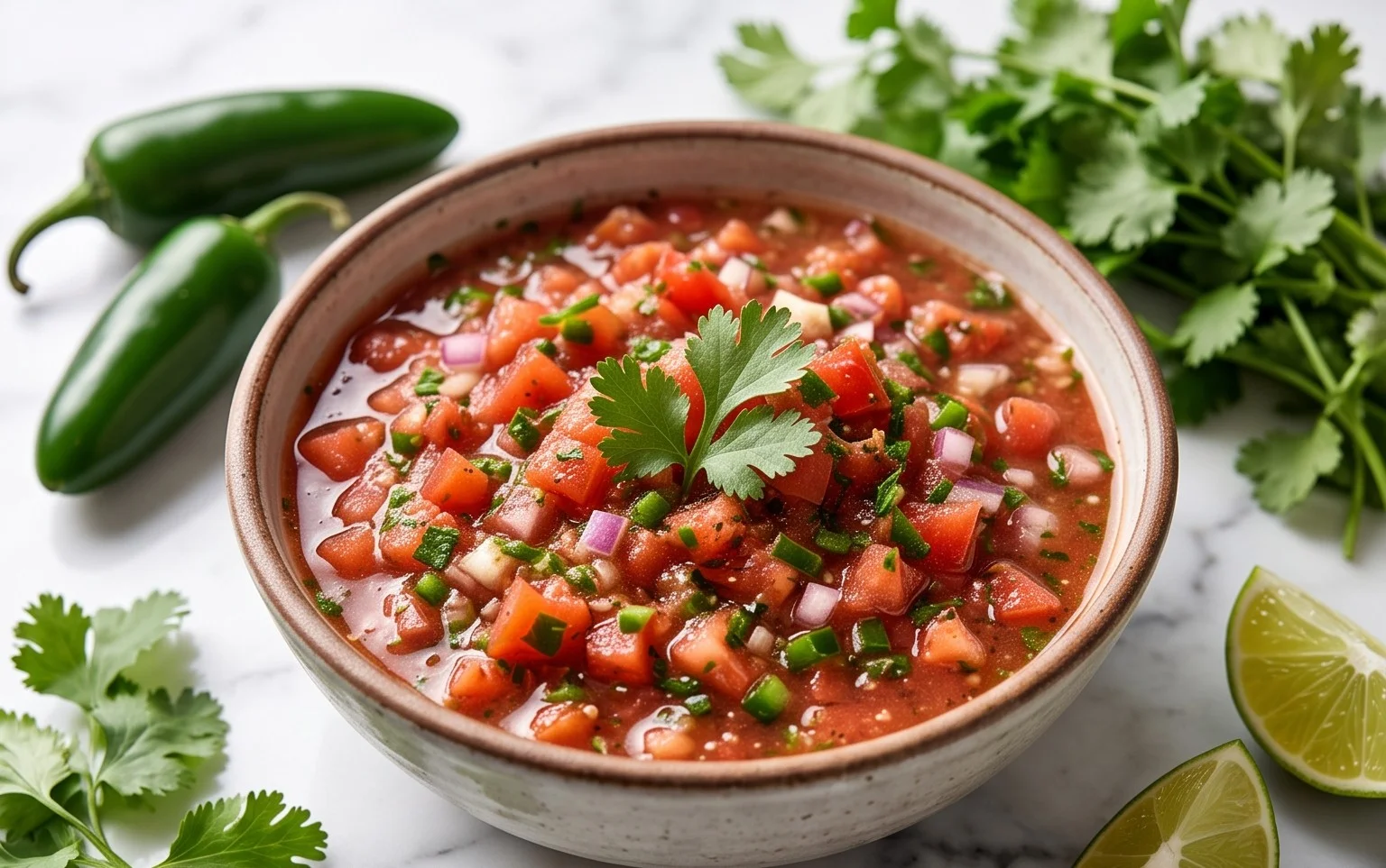 Blender Salsa (Restaurant Style Salsa)