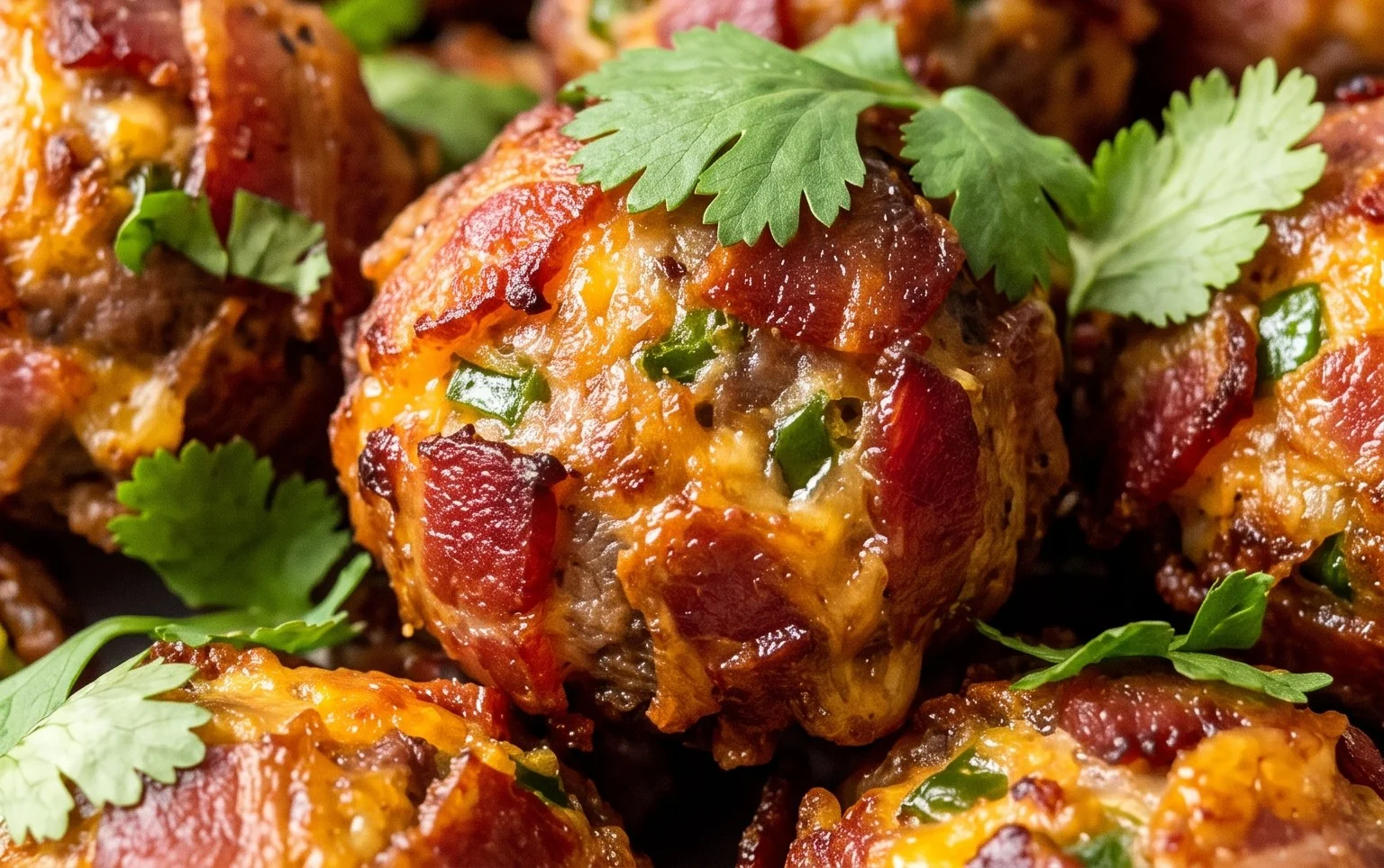 Beef Bacon Jalapeño Popper Cheese Balls