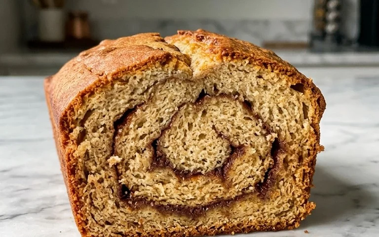 Cinnamon Roll Banana Bread