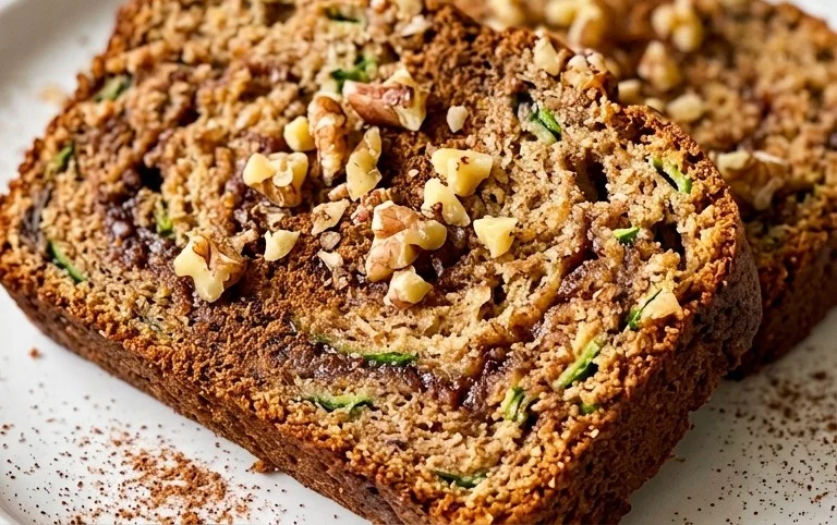 Moist and Delicious Cinnamon Swirl Zucchini Bread