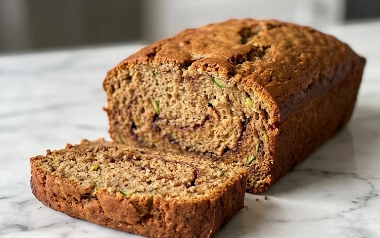Moist and Delicious Cinnamon Swirl Zucchini Bread