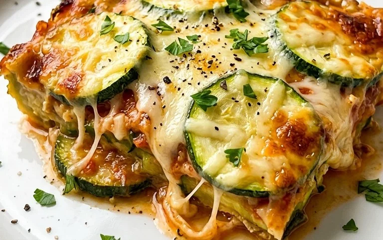 Cheesy Baked Zucchini Casserole