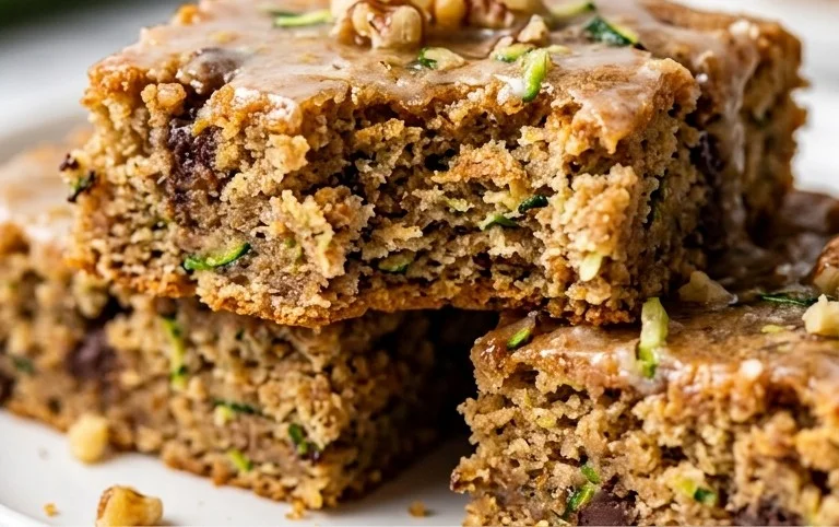 The Best Zucchini Bars