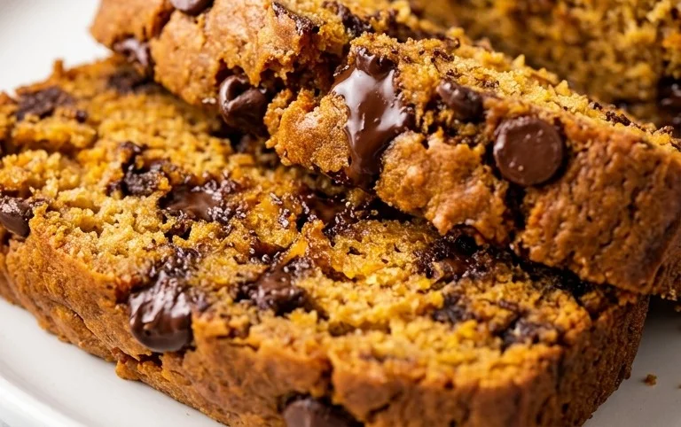 Pumpkin Chip Banana Bread
