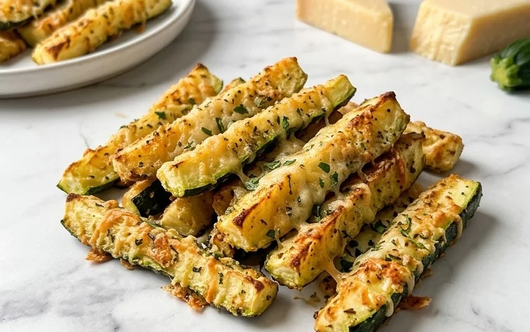 Baked Parmesan Zucchini Fries
