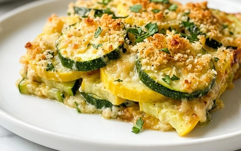 Zucchini and Squash Casserole Recipe