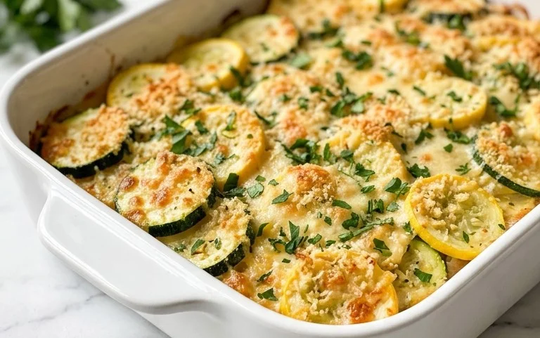 Zucchini and Squash Casserole Recipe