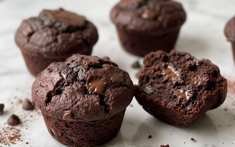 Double Chocolate Muffins