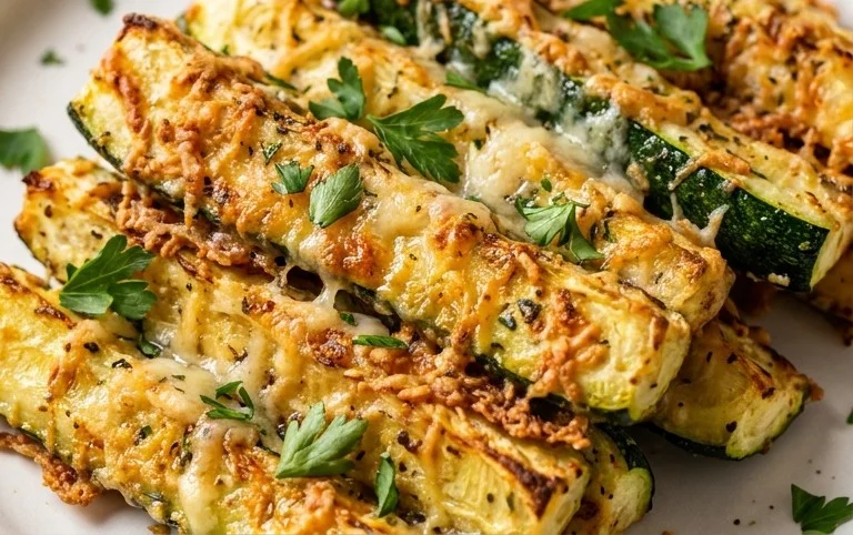 Baked Parmesan Zucchini Fries