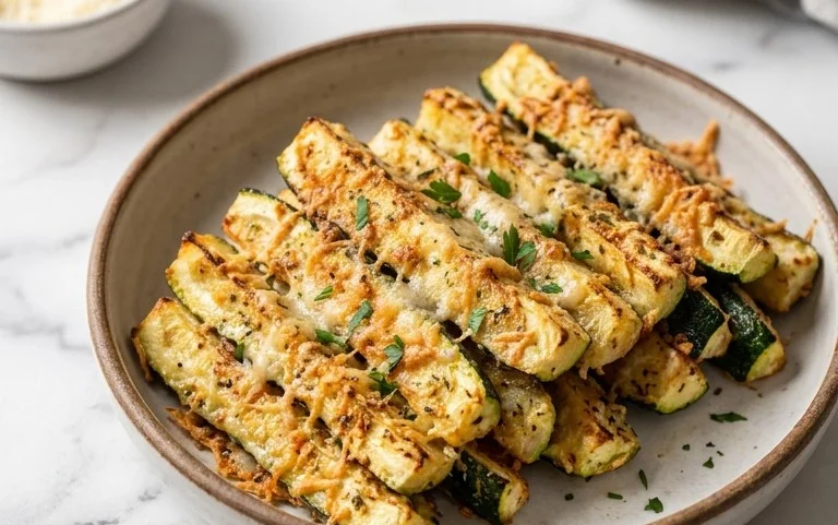 Baked Parmesan Zucchini Fries