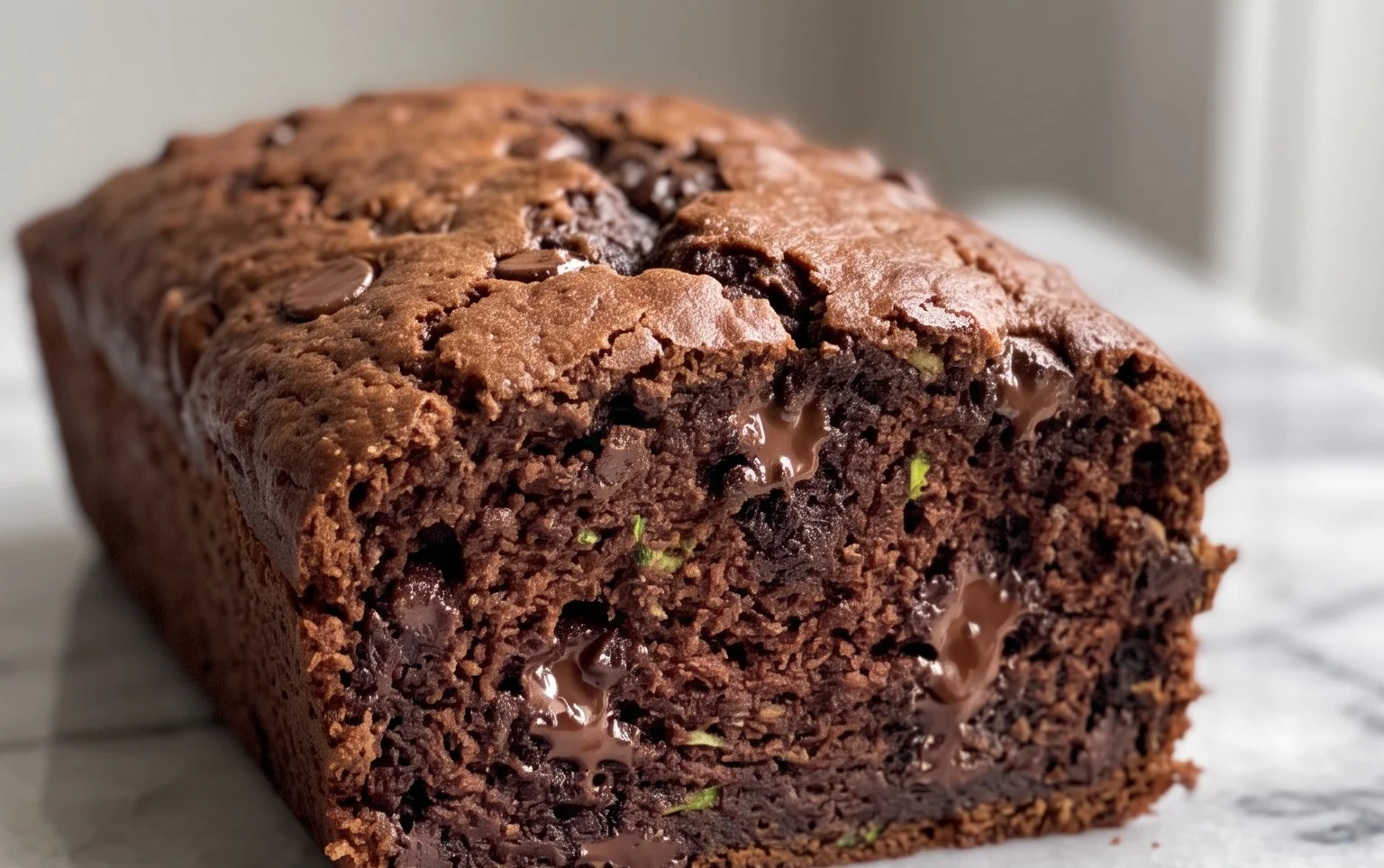 Double Chocolate Zucchini Bread